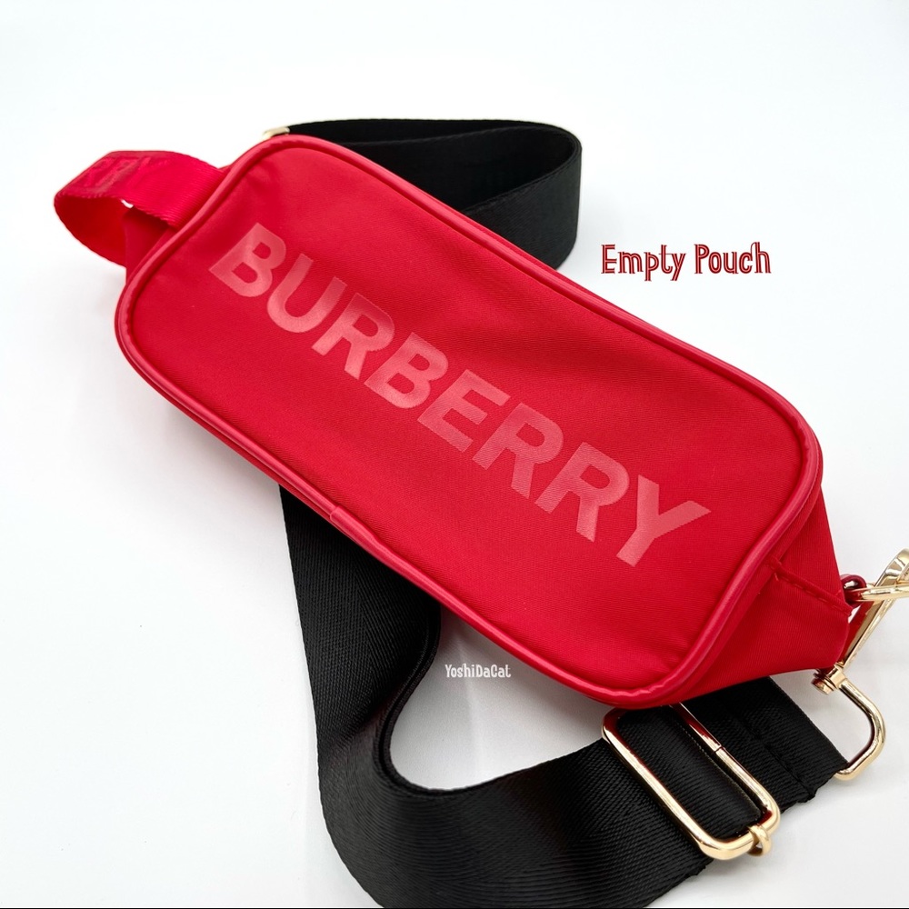 🆕 HOST PICK 💕 Burberry Beauty Cosmetic Case to Convertible Crossbody Bag Purse - Picture 6 of 12